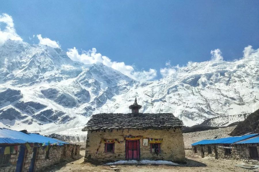 Shyala Monastery (Pungyen Gompa) in Manaslu Region.